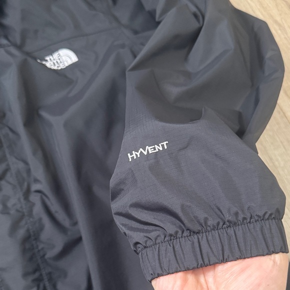 The North Face Men's Black Raincoat HyVent Jacket Size L - Picture 6 of 11